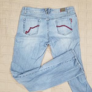 Light blue jeans